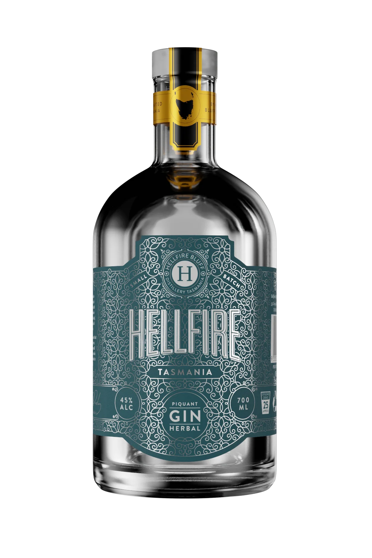 Hellfire Bluff Distillery Piquant Herbal Gin