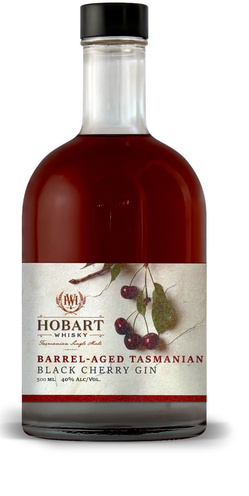 Hobart Whisky Barrel Age Tasmanian Cherry Gin